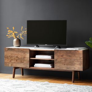 Gallery Direct Barcelona Media Cabinet | Shackletons