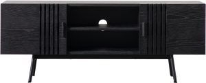 Gallery Direct Holsen Media Unit Black | Shackletons