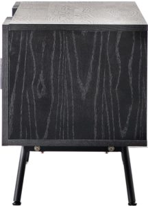 Gallery Direct Holsen Media Unit Black | Shackletons