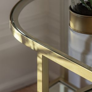 Gallery Direct Hudson Media Unit Champagne | Shackletons