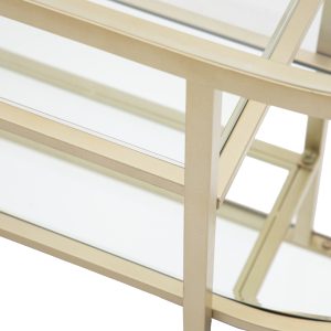 Gallery Direct Hudson Media Unit Champagne | Shackletons