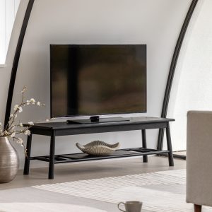 Gallery Direct Wycombe Media Unit Black | Shackletons