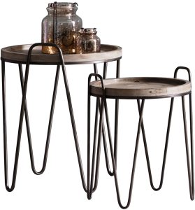 Gallery Direct Nuffield Nest of 2 Tables | Shackletons