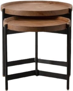 Gallery Direct Dakota Nest Of 2 Tables | Shackletons