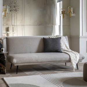 Gallery Direct Dunton Sofa Bed Light Grey | Shackletons