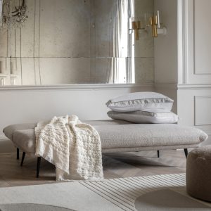 Gallery Direct Dunton Sofa Bed Light Grey | Shackletons