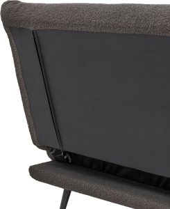 Gallery Direct Dunton Sofa Bed Dark Grey | Shackletons