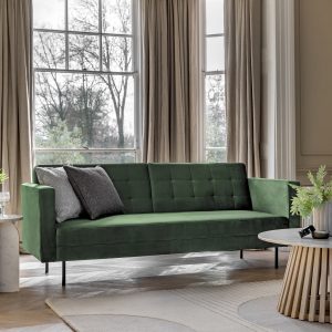 Gallery Direct Eynsford Sofa Bed Bottle Green | Shackletons