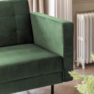 Gallery Direct Eynsford Sofa Bed Bottle Green | Shackletons