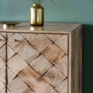 Gallery Direct Tuscany 2 Door Sideboard Burnt Wax | Shackletons