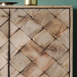 Gallery Direct Tuscany 2 Door Sideboard Burnt Wax | Shackletons