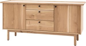 Gallery Direct Kingham 2 Door 3 Drawer Sideboard | Shackletons