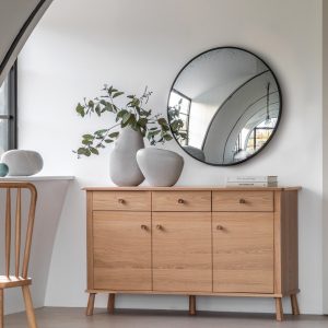 Gallery Direct Wycombe 3 Door 3 Drawer Sideboard | Shackletons