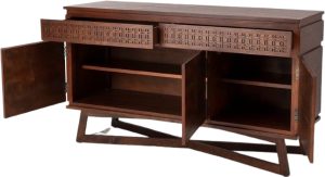 Gallery Direct Boho Retreat 3 Drawer Sideboard | Shackletons