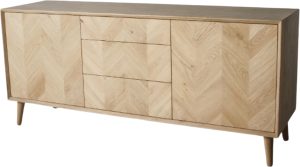 Gallery Direct Milano 2 Door 3 Drawer Sideboard | Shackletons