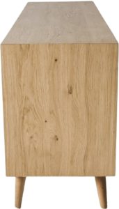 Gallery Direct Milano 2 Door 3 Drawer Sideboard | Shackletons