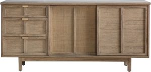 Gallery Direct Kyoto 3 Drawer 2 Door Sideboard | Shackletons