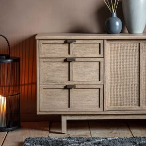 Gallery Direct Kyoto 3 Drawer 2 Door Sideboard | Shackletons