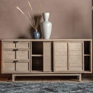 Gallery Direct Kyoto 3 Drawer 2 Door Sideboard | Shackletons