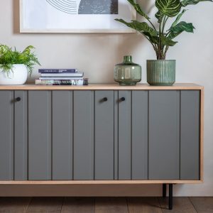 Gallery Direct Fuji 3 Door Sideboard | Shackletons