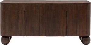 Gallery Direct Sculpt 4 Door Sideboard | Shackletons