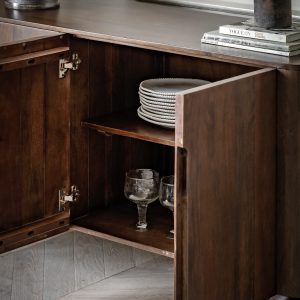 Gallery Direct Sculpt 4 Door Sideboard | Shackletons