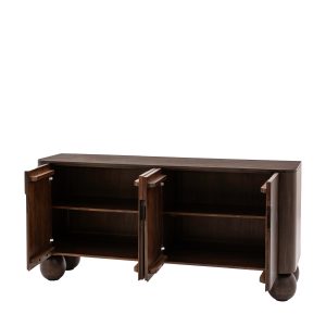 Gallery Direct Sculpt 4 Door Sideboard | Shackletons