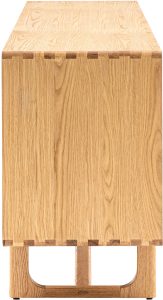 Gallery Direct Craft 4 Door Sideboard Natural | Shackletons