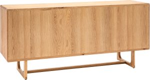 Gallery Direct Craft 4 Door Sideboard Natural | Shackletons