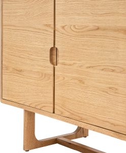 Gallery Direct Craft 4 Door Sideboard Natural | Shackletons