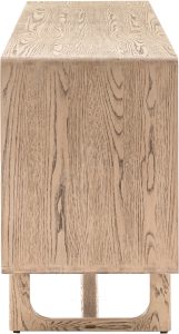 Gallery Direct Craft 4 Door Sideboard Smoked | Shackletons