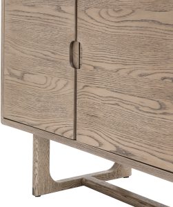 Gallery Direct Craft 4 Door Sideboard Smoked | Shackletons