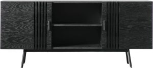 Gallery Direct Holsen Sideboard Black | Shackletons