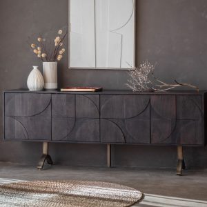 Gallery Direct Sharma 4 Door Sideboard | Shackletons
