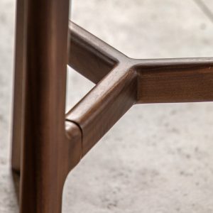 Gallery Direct Madrid Round Side Table Walnut | Shackletons