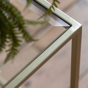Gallery Direct Rothbury Side Table Champagne | Shackletons