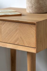 Gallery Direct Milano 1 Drawer Side Table | Shackletons