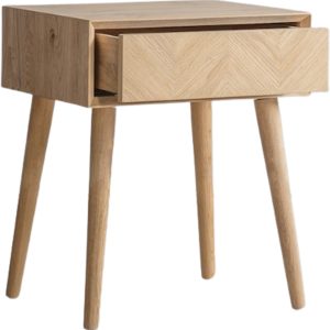 Gallery Direct Milano 1 Drawer Side Table | Shackletons