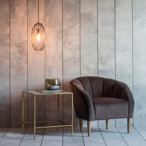 Gallery Direct Rothbury Side Table Bronze | Shackletons