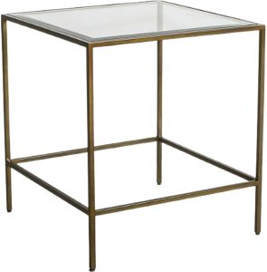 Gallery Direct Rothbury Side Table Bronze | Shackletons