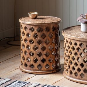 Gallery Direct Jaipur Side Table Natural | Shackletons