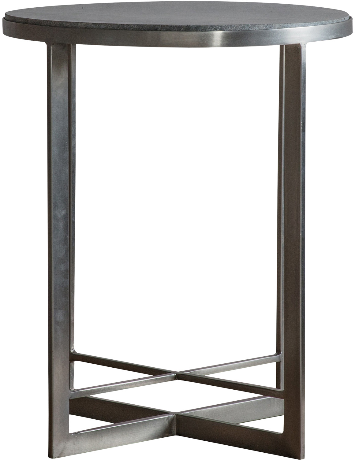 Gallery Direct Necton Side Table Silver