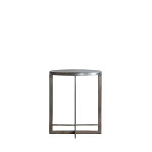 Gallery Direct Necton Side Table Silver | Shackletons