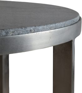 Gallery Direct Necton Side Table Silver | Shackletons