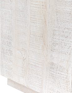 Gallery Direct Iowa Side Table Whitewash | Shackletons