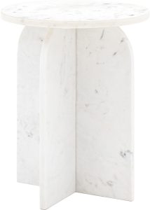 Gallery Direct Amalfi Side Table White | Shackletons
