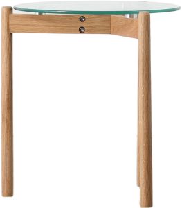 Gallery Direct Moran Side Table Oak | Shackletons