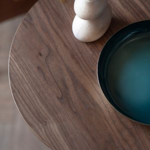 Gallery Direct Burley Side Table Walnut | Shackletons