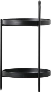 Gallery Direct Sennen Side Table Black | Shackletons