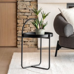 Gallery Direct Melbury Side Table Black | Shackletons